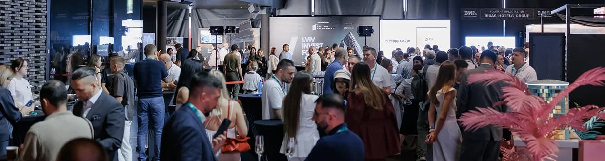 Networking space at Lviv Invest Forum